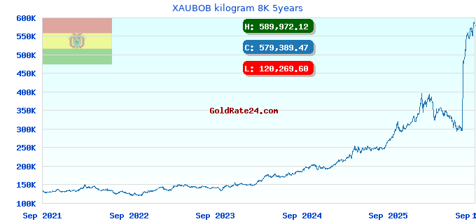 XAUBOB kilogram 8K 5years