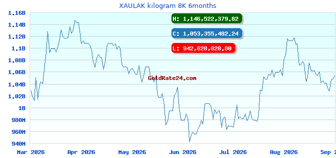 XAULAK kilogram 8K 6months