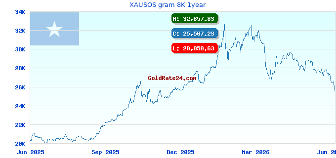 XAUSOS gram 8K 1year