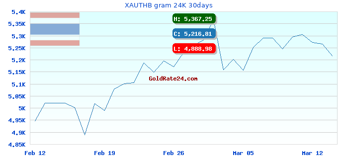 XAUTHB gram 24K 30days