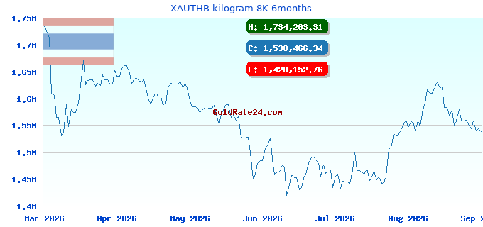 XAUTHB kilogram 8K 6months