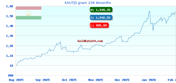 XAUTJS gram 23K 6months