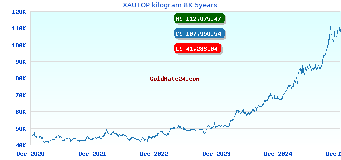 XAUTOP kilogram 8K 5years