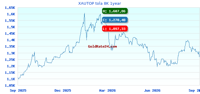 XAUTOP tola 8K 1year