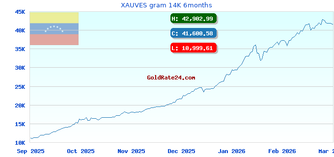 XAUVES gram 14K 6months