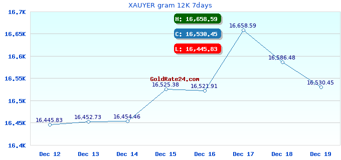 XAUYER gram 12K 7days