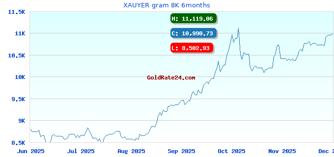 XAUYER gram 8K 6months