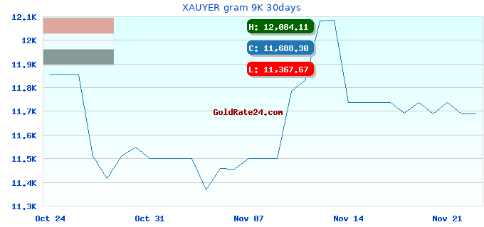 XAUYER gram 9K 30days