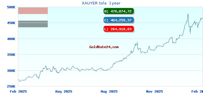 XAUYER tola 1year