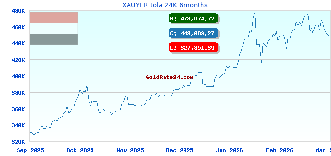 XAUYER tola 24K 6months