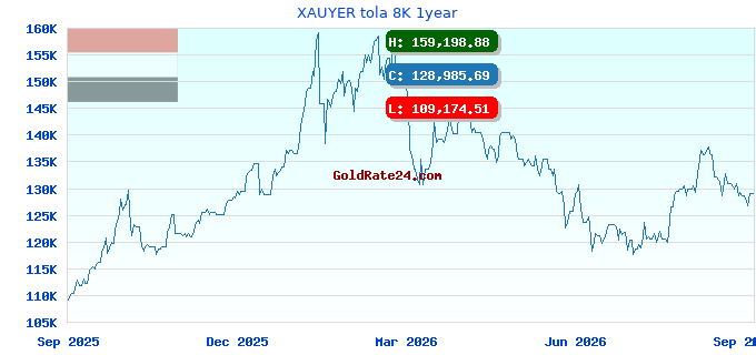 XAUYER tola 8K 1year